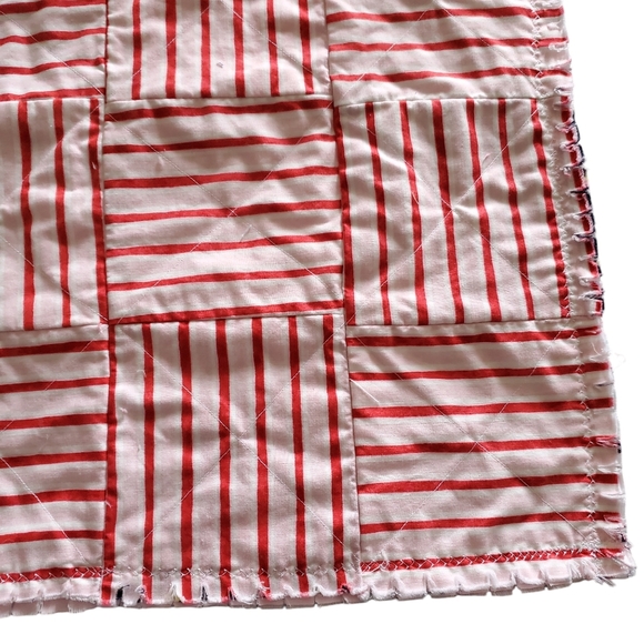 NEW Homemade Newborn Rag Quilt Security Blanket/ Doll Blanket /Pet Blanket - Picture 13 of 13